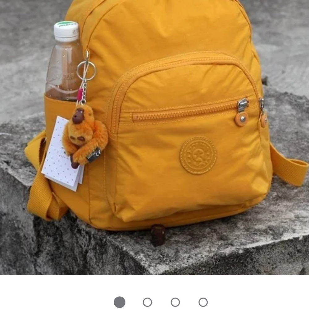 Kipling Orange Backpack - Picture 2 of 6